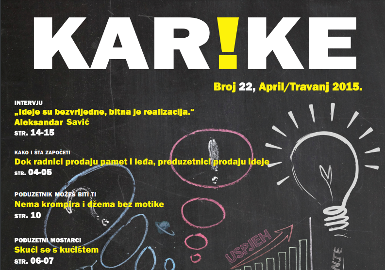 Karike broj 22, April/Travanj 2015.