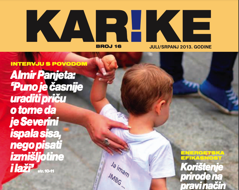 Karike 16, Juli/Srpanj 2013.