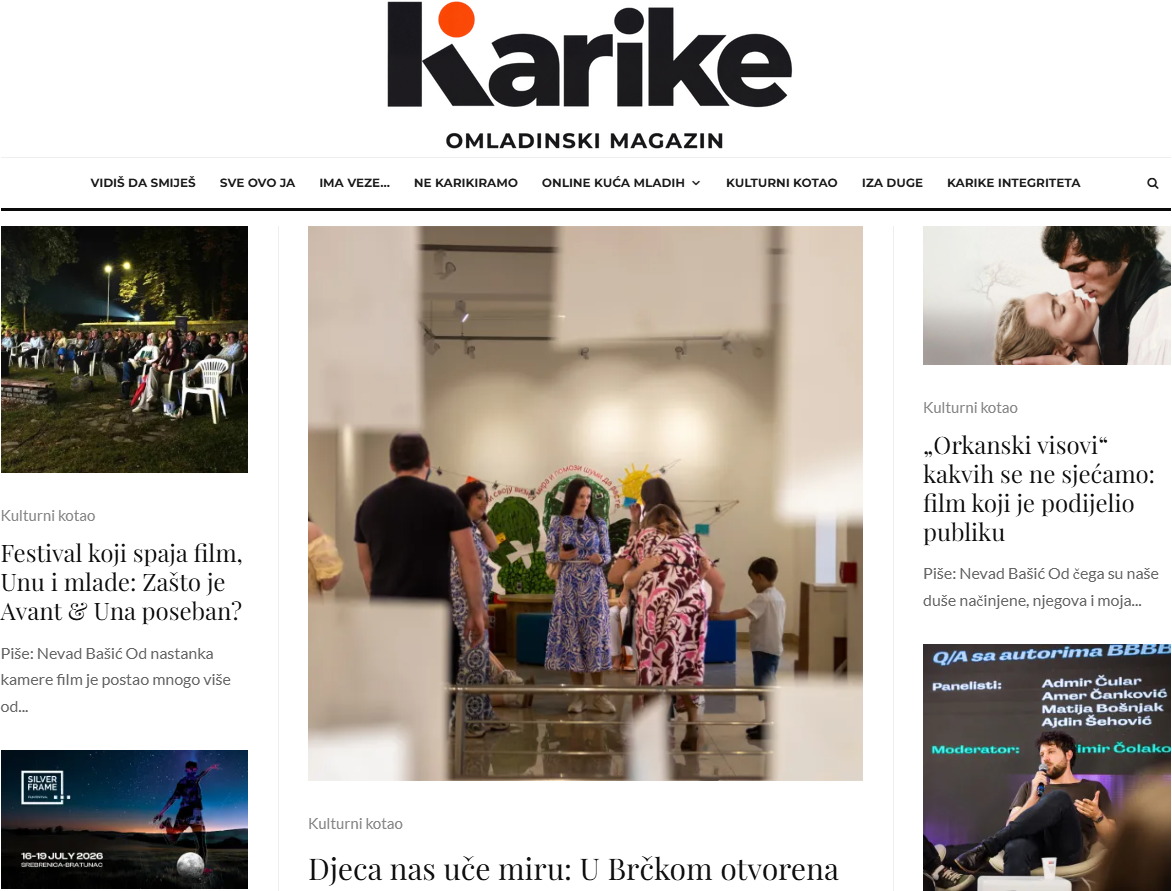 Omladinski magazin Karike
